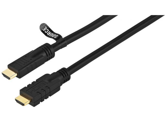 Monacor HDMC-2500R/SW - Kabel połączeniowy HDMI™ High-Speed, 25m