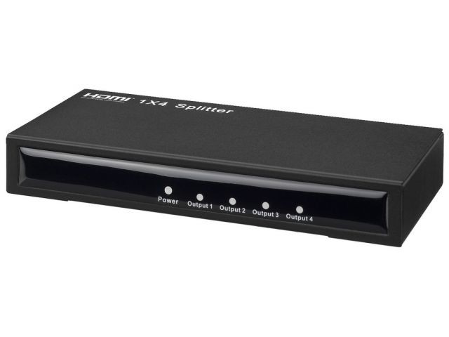 Monacor HDMS-1042 - 4-kanałowy rozdzielacz HDMI™