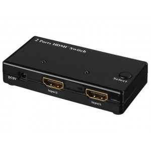 Monacor HDMS-201 - 2-kanałowy przełącznik HDMI™