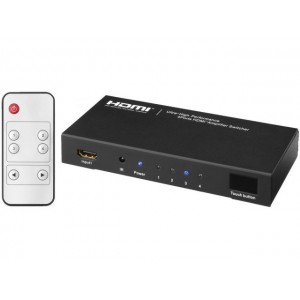 Monacor HDMS-4012 - 4-kanałowy przełącznik HDMI™