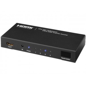 Monacor HDMS-4012 - 4-kanałowy przełącznik HDMI™