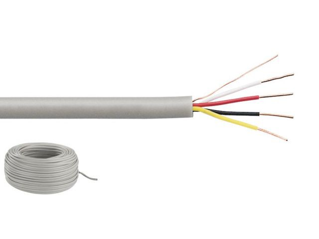 Monacor JYSTY-2206 - Kabel sygnałowy typ J-Y(St)Y, 4 x 0.5mm<sup>2</sup> Monacor JYSTY-2206 - Kabel sygnałowy typ J-Y(St)Y, 4 x 0.5mm<sup>2</sup>