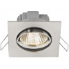 Monacor LDSQ-755C/WWS - Reflektory diodowe do montażu wpustowego, kwadratowe, 5W