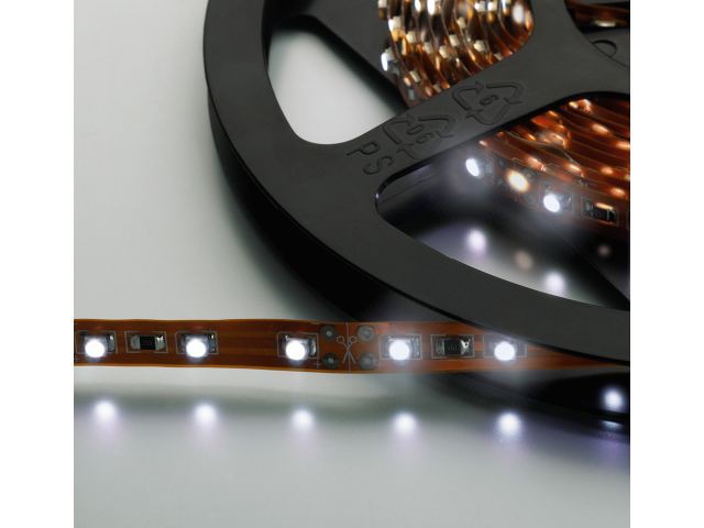 Monacor LEDS-5/WS - Elastyczny pasek diodowy, 12V DC, biały Monacor LEDS-5/WS - Elastyczny pasek diodowy, 12V DC, biały
