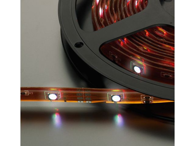 Monacor LEDS-5MP/RGB - Paski diodowe, 12V DC, &ltbr&gtodporne na wilgoć