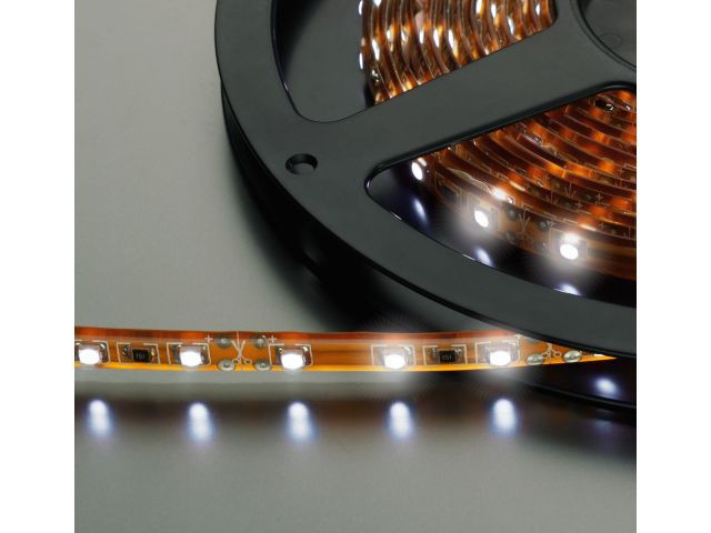 Monacor LEDS-5MP/WS - Elastyczny pasek diodowy, 12V DC, biały Monacor LEDS-5MP/WS - Elastyczny pasek diodowy, 12V DC, biały