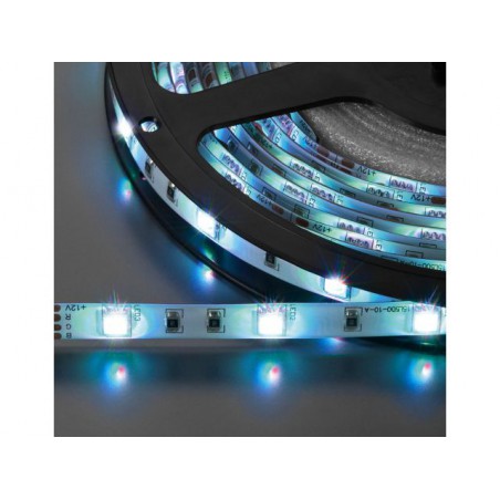 Monacor LEDS-5MPE/RGB - Pasek diodowy, 12V DC, RGB