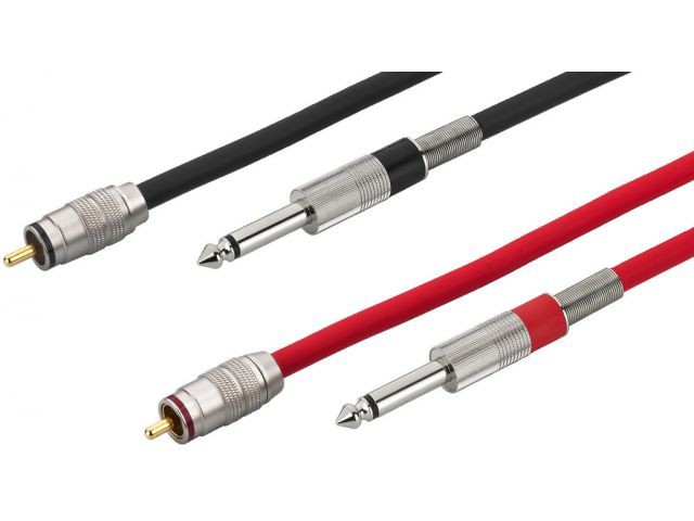 Monacor MCA-156 - Kabel połączeniowy audio, 1.5m Monacor MCA-156 - Kabel połączeniowy audio, 1.5m