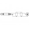 Monacor MCA-156 - Kabel połączeniowy audio, 1.5m