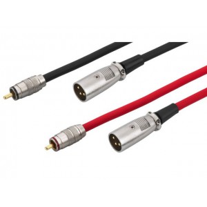 Monacor MCA-158 - Kabel połączeniowy audio, 1.5m