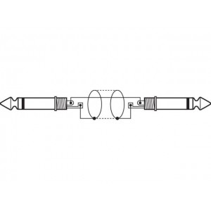 Monacor MCC-900/SW - Kabel mono, 9m