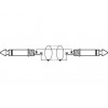 Monacor MCCN-600/SW - Kabel mono NEUTRIK, 6m