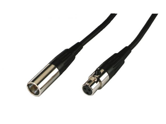 Monacor MCM-500/SW - Przedłużacz mini XLR, 5m