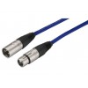 Monacor MECN-100/BL - Kabel NEUTRIK XLR, 1m