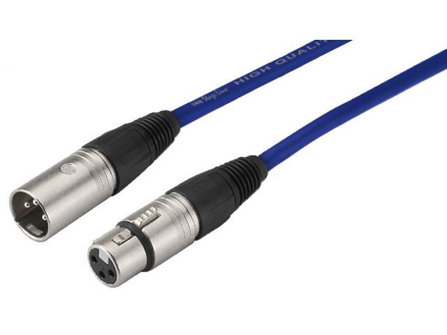 Monacor MECN-200/BL - Kabel NEUTRIK XLR, 2m Monacor MECN-200/BL - Kabel NEUTRIK XLR, 2m