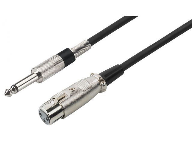 Monacor MMC-1200/SW - Kabel mikrofonowy, 12m