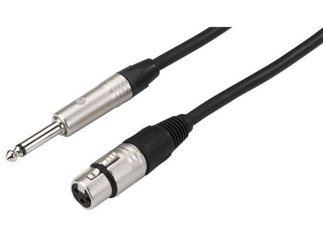 Monacor MMCN-600/SW - Kabel mikrofonowy NEUTRIK, 6m Monacor MMCN-600/SW - Kabel mikrofonowy NEUTRIK, 6m