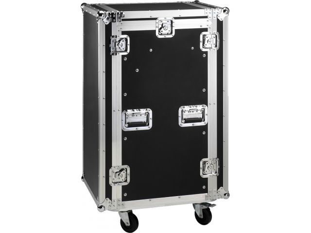 Monacor MR-182 - Skrzynia transportowa z kółkami, 18U Monacor MR-182 - Skrzynia transportowa z kółkami, 18U