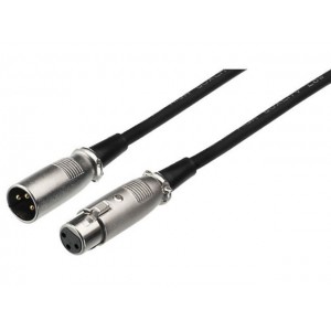 Monacor MSC-1007/SW - Kabel głośnikowy, 10m, wtyk XLR/gniazdo XLR