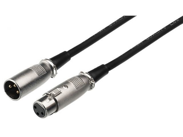Monacor MSC-1007/SW - Kabel głośnikowy, 10m, wtyk XLR/gniazdo XLR