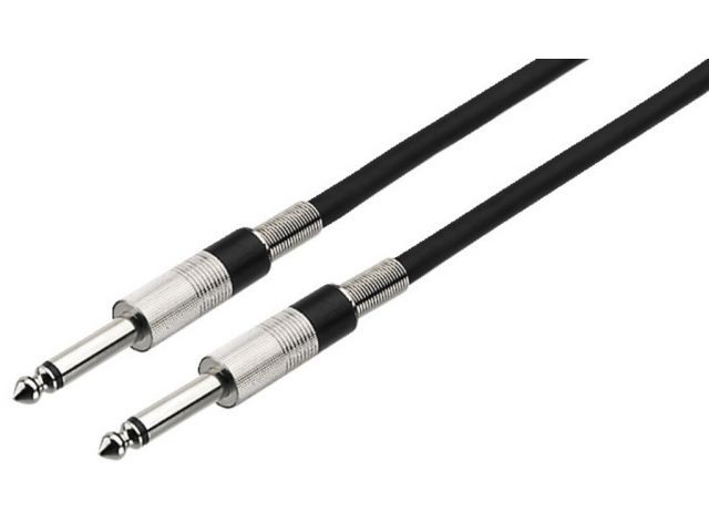 Monacor MSC-1500/SW - Kabel głośnikowy, 15m, wtyki 6.3mm
