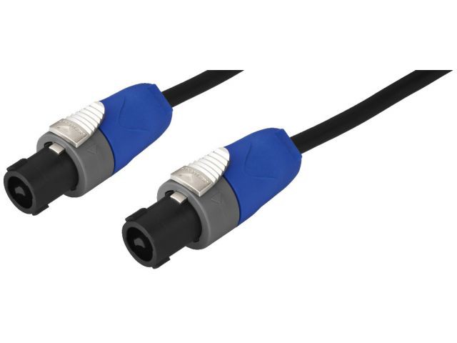 Monacor MSCA-502/SW - Kabel głośnikowy, 2m, 2-polowe wtyki NEUTRIK SPEAKON