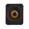 Neutrik NA-2MD0BTX - Przejściówka symetryzująca XLR/gniazdo RCA z separacją masy