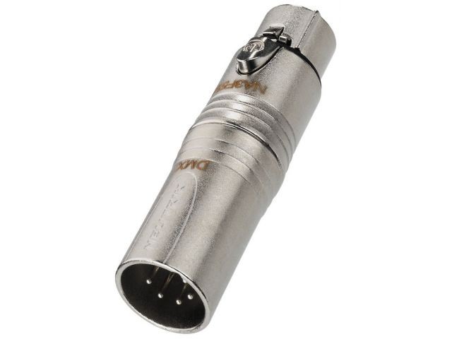 Monacor NA-3F5M - Przejściówka NEUTRIK XLR/XLR Neutrik NA3F5M - Przejściówka XLR/XLR