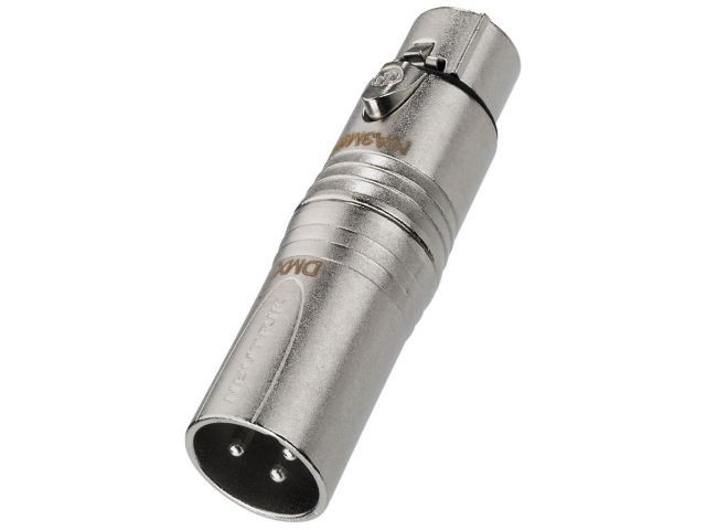 Monacor NA-3M5F - Przejściówka NEUTRIK XLR/XLR Neutrik NA3M5F - Przejściówka XLR/XLR