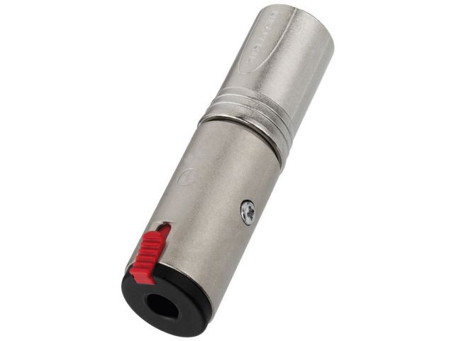 Monacor NA-3MJ - Przejściówki NEUTRIK XLR/gniazdo 6.3mm stereo Neutrik NA3MJ - Przejściówki XLR/gniazdo 6.3mm stereo