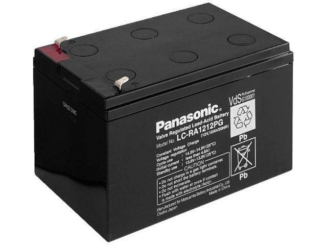Monacor NPA-12/12 - Ołowiowe baterie akumulatorowe, 12V Monacor NPA-12/12 - Ołowiowe baterie akumulatorowe, 12V