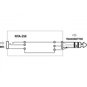 Monacor NTA-2SE - Przejściówka