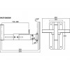 Monacor PAST-500/SW - Uchwyt ścienny do zestawów głośnikowych