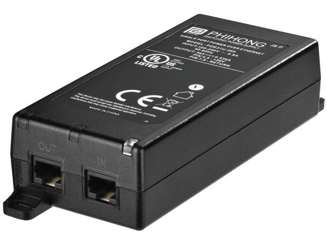 Monacor POE-130MID - Zasilacz PoE (midspan) Monacor POE-130MID - Zasilacz PoE (midspan)