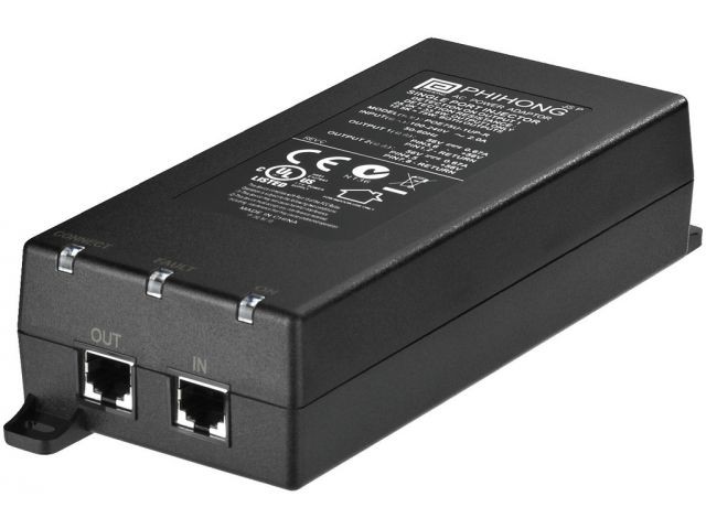 Monacor POE-175MID - Zasilacz PoE (midspan) Monacor POE-175MID - Zasilacz PoE (midspan)
