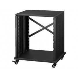 Monacor RACK-12F - Szafa rack na urządzenia 482mm (19"), 12U