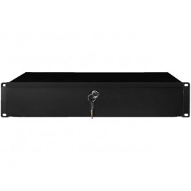 Monacor RCS-22/SW - Szuflada rack 482mm (19"), 2U