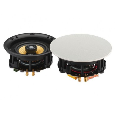 Monacor SPE-230BT - Para 2-drożnych głośników sufitowych HiFi, z odbiornikiem Bluetooth