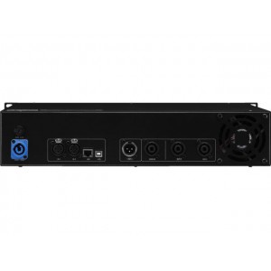 Monacor STA-1000DSP - Cyfrowy (klasa D) wzmacniacz stereo PA, 1000W&ltsub&gtRMS&lt/sub&gt