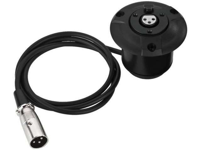 Monacor XLR-703JSM - Gniazdo XLR w amortyzującej wstrząsy obudowie Monacor XLR-703JSM - Gniazdo XLR w amortyzującej wstrząsy obudowie