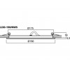 Monacor LDD-190/NWS - Lampka diodowa, 16W, 1070 lm