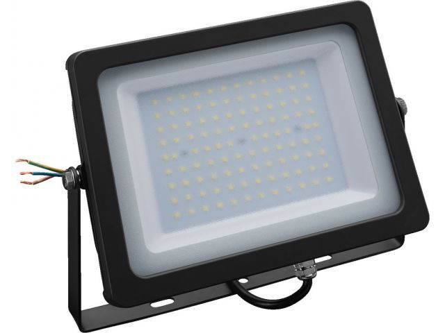 Monacor LDFS-100/WS - Reflektor diodowy, 230V˜/100W, 8300 lm, IP65