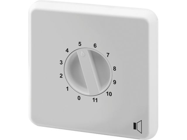 Monacor ATT-2100H/WS - Regulator głośności PA, 100W Monacor ATT-2100H/WS - Regulator głośności PA, 100W