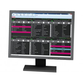 Monacor BMS-ZONE1 - Komputer Shuttle z oprogramowaniem ROSI BMS, 1 kanał, 650 utworów