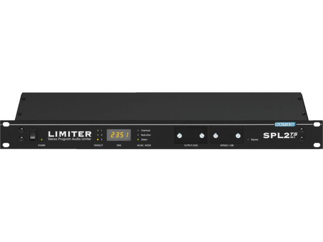 Monacor SPL-2TS - Limiter 2-kanałowy z funkcją timera