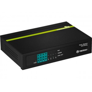 Monacor TPE-TG44G - Switch gigabitowy Power over Ethernet