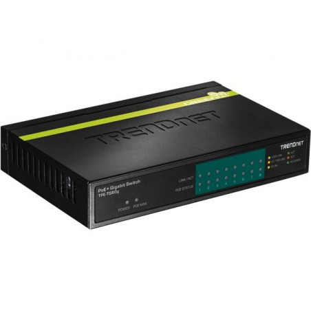 Monacor TPE-TG80G - Switch gigabitowy Power over Ethernet