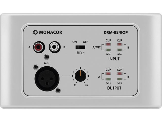 Monacor DRM-884IOP - Panel ścienny I/O