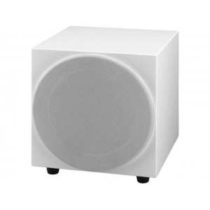 Monacor ESUB-8F/WS - Aktywny subwoofer, biały, 50W&ltsub&gtRMS&lt/sub&gt