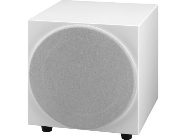 Monacor ESUB-8F/WS - Aktywny subwoofer, biały, 50W<sub>RMS</sub> Monacor ESUB-8F/WS - Aktywny subwoofer, biały, 50W<sub>RMS</sub>
